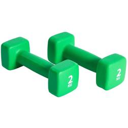 Pure2Improve Neoprene Dumbbell Set 2x2kg