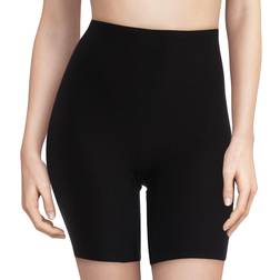 Chantelle Soft Stretch Mid-Thigh Shorts - Musta