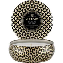 Voluspa Suede Noir 3 Wick Tin Duftlys 340g