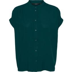 Vero Moda Short Sleeved Shirt - Green/Ponderosa Pine