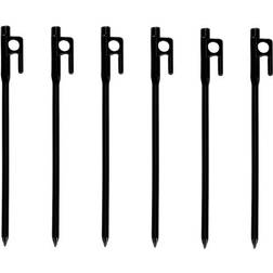 Vaude Cast Iron Pin Pegs 20cm 6-pack