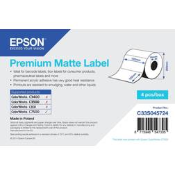 Epson Premium Matte Label 10.2x15.2cm