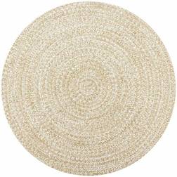 vidaXL - Naturfarvet, Hvid, Sort 90cm