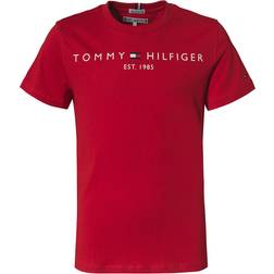 Tommy Hilfiger Essential Organic Cotton Logo T-shirt - Deep Crimson (KS0KS00210-XNL)