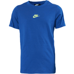 NIKE Older Kid's Sportswear T-shirt - Game Royal/Volt (DD4012-480)