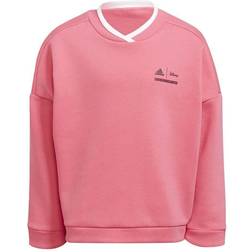 adidas Disney Comfy Princesses Crew sweatshirt - Joy Pink/Black (GT9490)