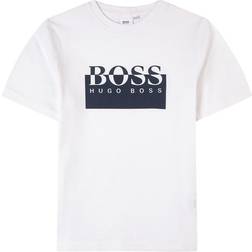 HUGO BOSS Logo Detail T-shirt - White