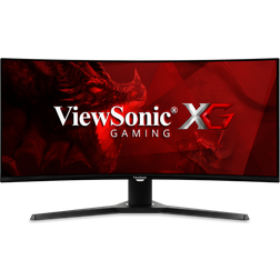 Viewsonic VX3418-2KPC 34 Inch 21:9 UltraWide WQHD 1440p 144Hz 1MS Curved Gaming Monitor