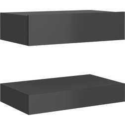 vidaXL - Bedside Table 35x60cm