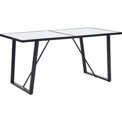 vidaXL - Dining Table 31.5x63"