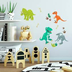 RoomMates Friendly Dinosaur Peel and Stick Wall Decals