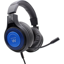 Ewent PL3322 Casque Gaming Noir/Bleu