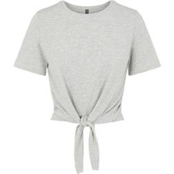 Pieces Neora T-shirt - Light Grey Melange