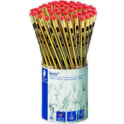 Staedtler Noris HB Eraser Tip Pencils 72-pack