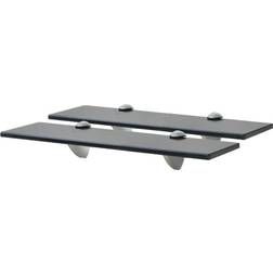 vidaXL - Estantería de Pared 40cm 2pcs