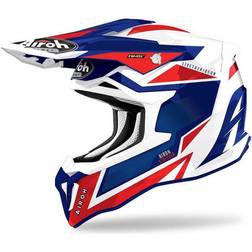 Airoh Casco de Cross Strycker Axe Azul-Rojo Adulto