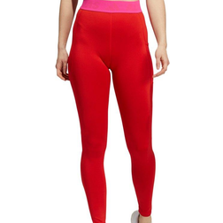 adidas Techfit Badge Of Sport Tights Women - Vivid Red/Team Real Magenta