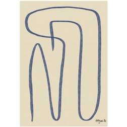 Paper Collective Different Ways Blue Poster 50x70cm