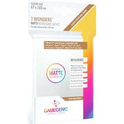 Gamegenic Matte 7 Wonders Sleeves67x103 80pcs