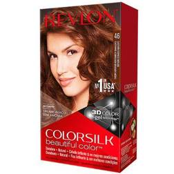 Revlon ColorSilk Beautiful Color #46 Medium Golden Chestnut Brown