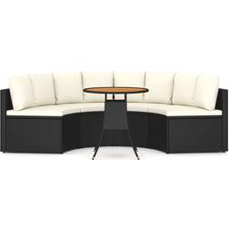 vidaXL 3064904 Outdoor Lounge Set, 1 Table incl. 4 Sofas