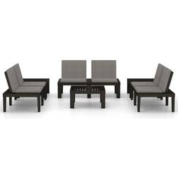 vidaXL 3059834 Loungeset, 3 Bord inkl. 3 Soffor
