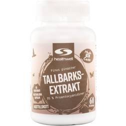 Healthwell Tallbarks Extrakt 60 stk