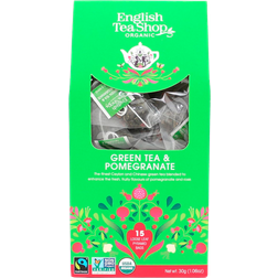 English Tea Shop Green Tea Pomegranate 30g 15pcs