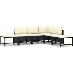 vidaXL 3059789 Lounge-Set, Tisch einschl. 4 Sofas