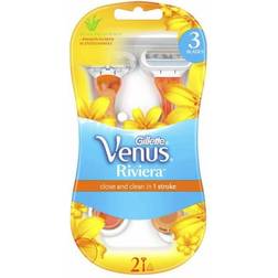 Gillette Venus Riviera Disposable Razors 2-pack