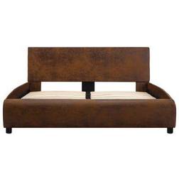 vidaXL Artificial Leather 65cm Sängram 140x200cm