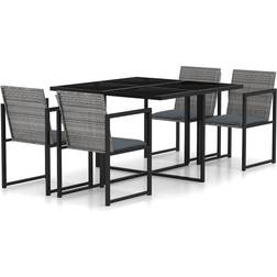 vidaXL 313117 Matgrupp, 1 Bord inkl. 4 Stolar