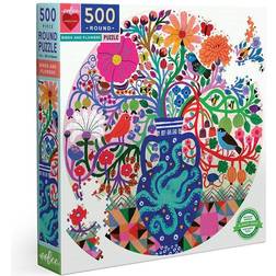 Eeboo Birds & Flowers 500 Pieces