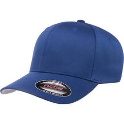 Flexfit Wooly Combed Cap Unisex - Royal Blue