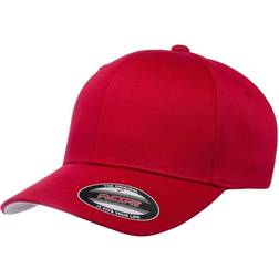 Flexfit Wooly Combed Cap Unisex - Red