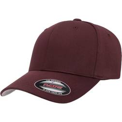 Flexfit Wooly Combed Cap Unisex - Maroon