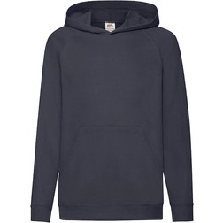 Fruit of the Loom Kid's Lightweight Hooded Sweatshirt - Deep Navy