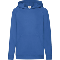 Fruit of the Loom Kid's Lightweight Hooded Sweatshirt - Royal