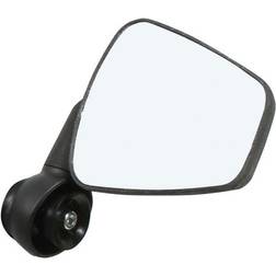 Zefal mirror with adjustable rod, unbreakable chrome plated plastic, Universal bar end fitting (left and