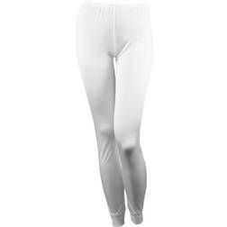 Damella Silk Leggings - Ivory