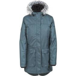 Trespass Thundery Waterproof Jacket - Zwart/Grijs