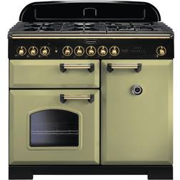 Rangemaster CDL100DFFOG/B Classic Deluxe 100cm Dual Fuel Green