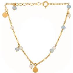 Pernille Corydon Afterglow Sea Bracelet - Gold/Agate/Pearls