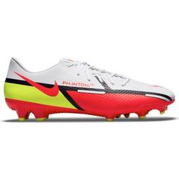 Nike Phantom GT2 Academy MG - White/Volt/Bright Crimson