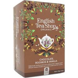 English Tea Shop Chocolate Rooibos & Vanilla 40g 20stk