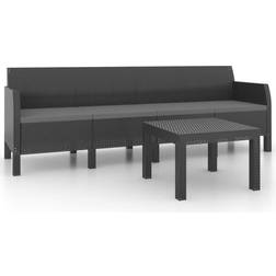 vidaXL 3079670 Loungeset, 1 Bord inkl. 1 Soffor