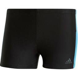 Adidas Three-Second Swim Briefs - Black/Real Blue