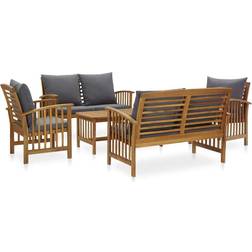 vidaXL 3057973 Outdoor Lounge Set, 1 Table incl. 2 Chairs & 2 Sofas