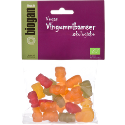 Biogan Vegan Vingummibamser 75g