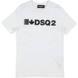 DSquared2 Logo Tee - White (12578384OQ)